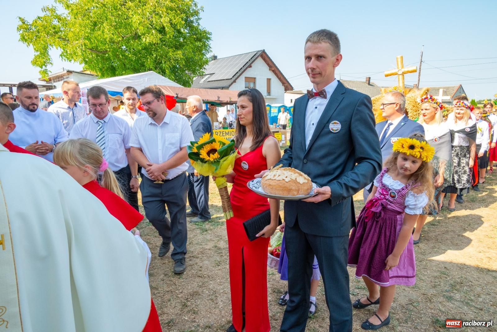 Zdjęcie w galerii na portalu naszraciborz.pl: Wielkie święto w niewielkich Żerdzinach. Dożynki gminy Pietrowice Wielkie [FOTO i WIDEO] wiadomości z regionu