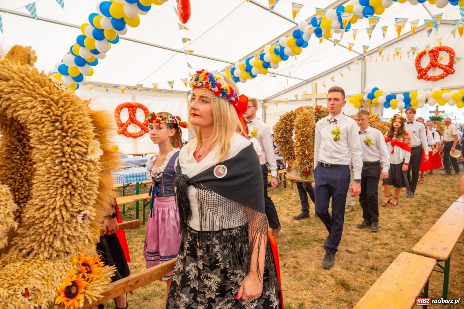 Zdjęcie w galerii na portalu naszraciborz.pl: Wielkie święto w niewielkich Żerdzinach. Dożynki gminy Pietrowice Wielkie [FOTO i WIDEO] wiadomości z regionu