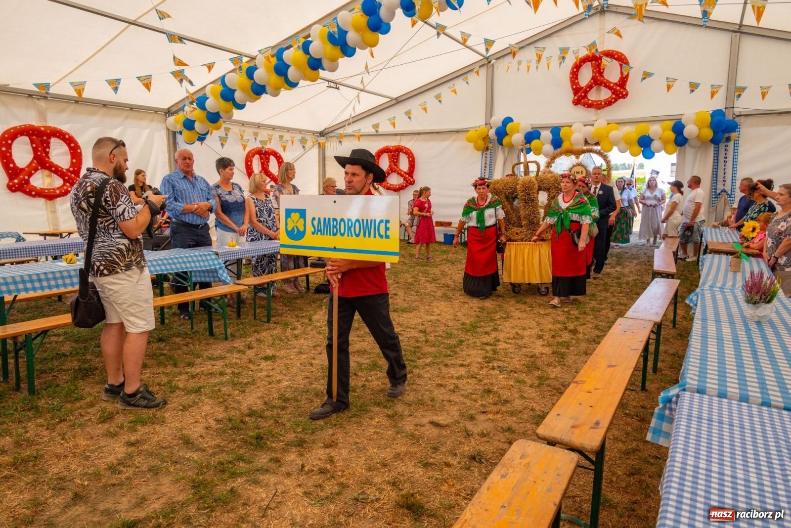 Zdjęcie w galerii na portalu naszraciborz.pl: Wielkie święto w niewielkich Żerdzinach. Dożynki gminy Pietrowice Wielkie [FOTO i WIDEO] wiadomości z regionu