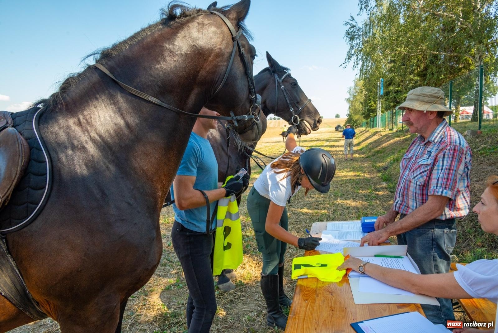 Zdjęcie w galerii na portalu naszraciborz.pl: Szlakiem cesarskich kurierów. Rajtowanie w Gamowie  wiadomości z regionu