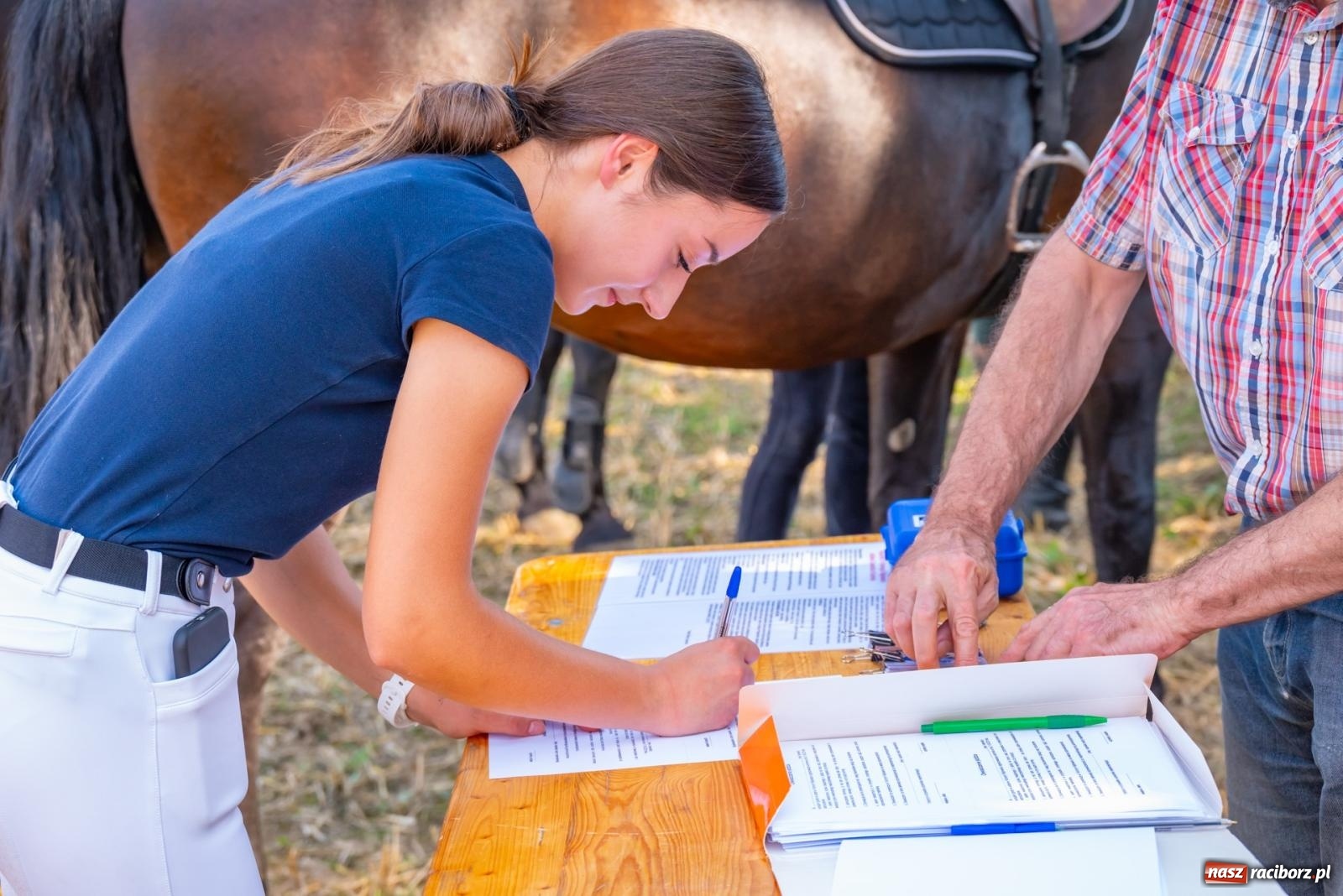Zdjęcie w galerii na portalu naszraciborz.pl: Szlakiem cesarskich kurierów. Rajtowanie w Gamowie  wiadomości z regionu