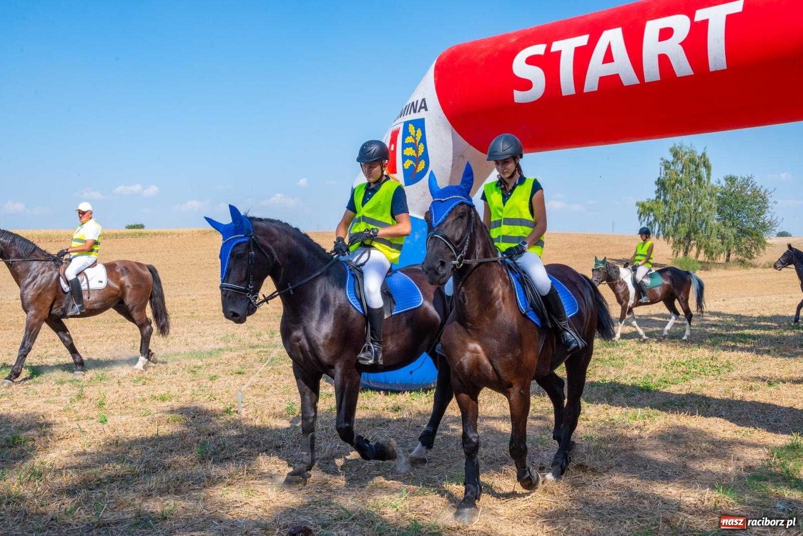 Zdjęcie w galerii na portalu naszraciborz.pl: Szlakiem cesarskich kurierów. Rajtowanie w Gamowie  wiadomości z regionu