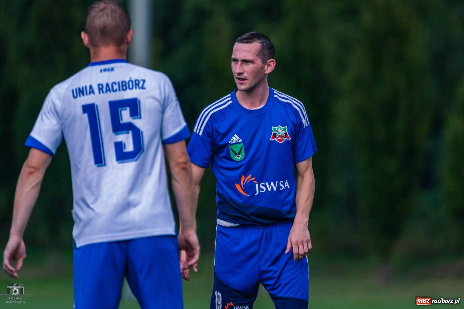 Zdjęcie w galerii na portalu naszraciborz.pl: Choć Granicy nie przekroczyli, to punkt zdobyli [FOTO i WIDEO] wiadomości z regionu