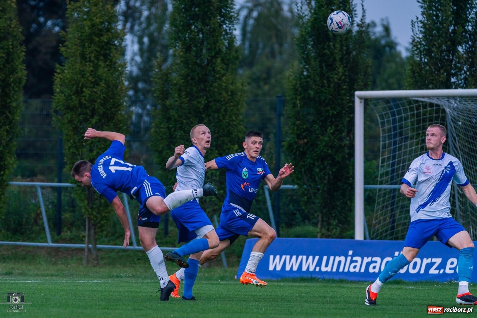 Zdjęcie w galerii na portalu naszraciborz.pl: Choć Granicy nie przekroczyli, to punkt zdobyli [FOTO i WIDEO] wiadomości z regionu