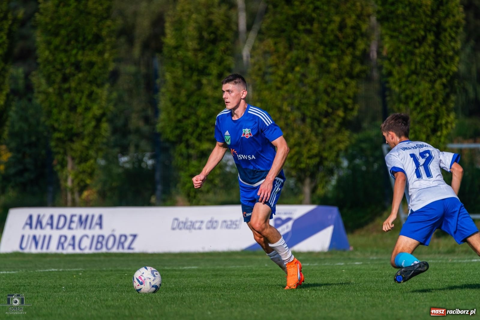 Zdjęcie w galerii na portalu naszraciborz.pl: Choć Granicy nie przekroczyli, to punkt zdobyli [FOTO i WIDEO] wiadomości z regionu