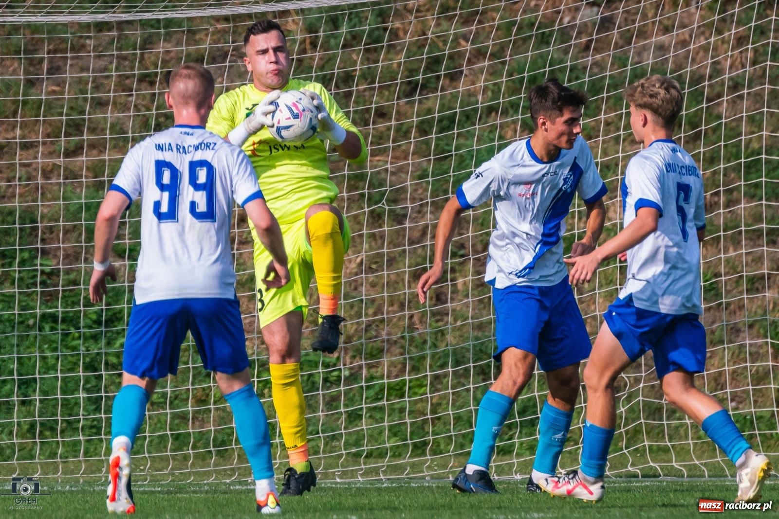Zdjęcie w galerii na portalu naszraciborz.pl: Choć Granicy nie przekroczyli, to punkt zdobyli [FOTO i WIDEO] wiadomości z regionu