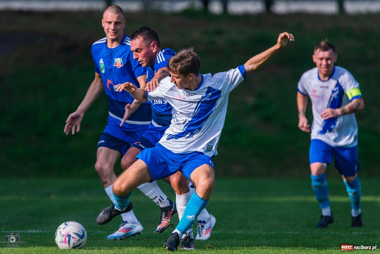 Zdjęcie w galerii na portalu naszraciborz.pl: Choć Granicy nie przekroczyli, to punkt zdobyli [FOTO i WIDEO] wiadomości z regionu