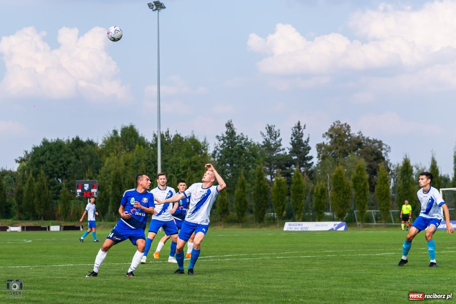 Zdjęcie w galerii na portalu naszraciborz.pl: Choć Granicy nie przekroczyli, to punkt zdobyli [FOTO i WIDEO] wiadomości z regionu