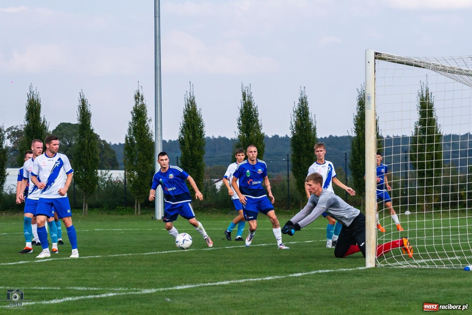 Zdjęcie w galerii na portalu naszraciborz.pl: Choć Granicy nie przekroczyli, to punkt zdobyli [FOTO i WIDEO] wiadomości z regionu