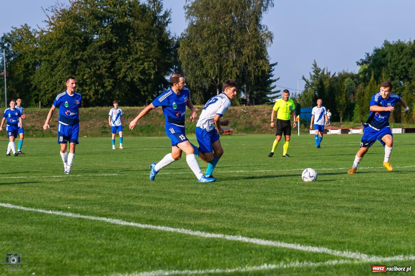 Zdjęcie w galerii na portalu naszraciborz.pl: Choć Granicy nie przekroczyli, to punkt zdobyli [FOTO i WIDEO] wiadomości z regionu