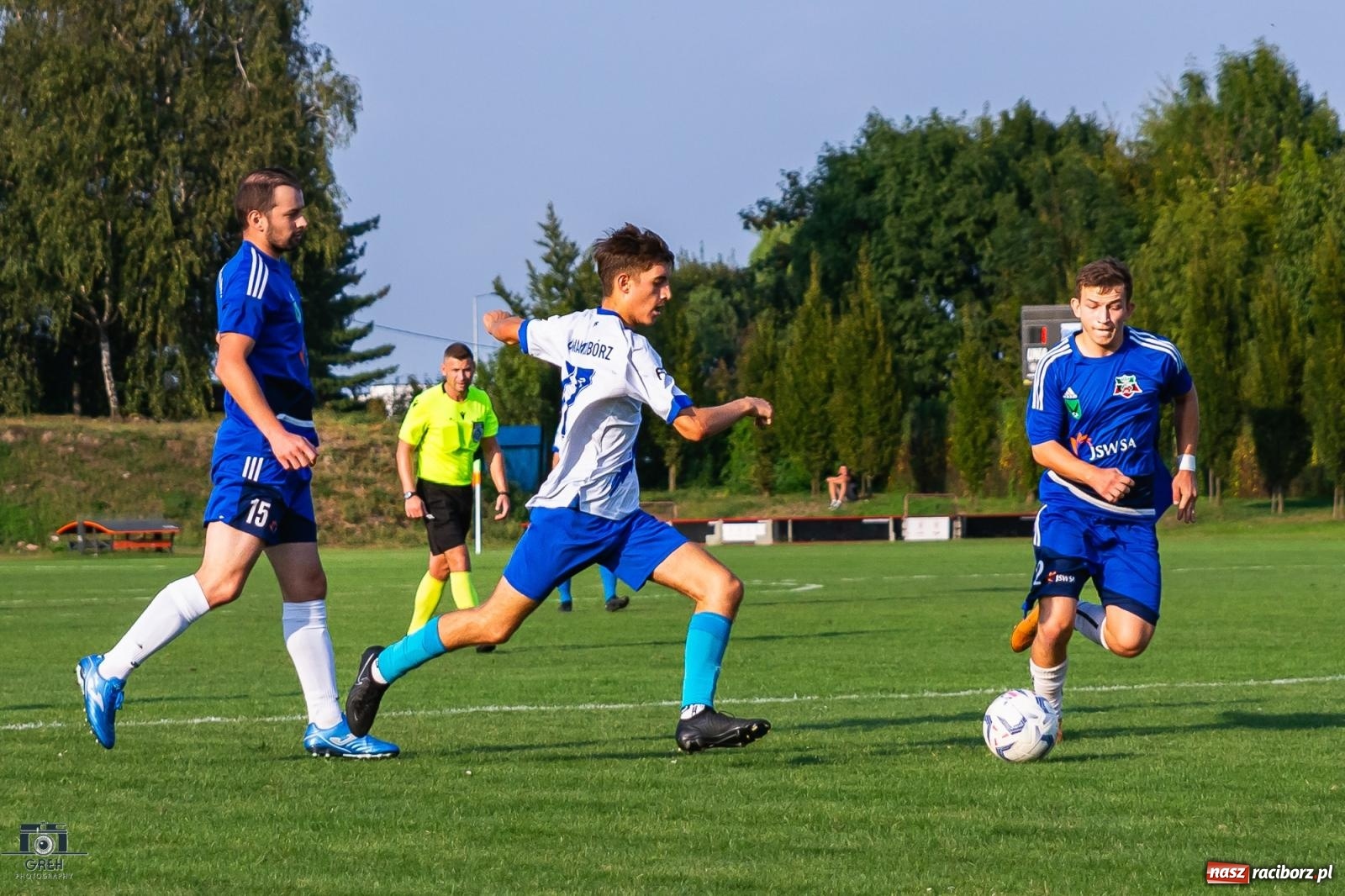 Zdjęcie w galerii na portalu naszraciborz.pl: Choć Granicy nie przekroczyli, to punkt zdobyli [FOTO i WIDEO] wiadomości z regionu