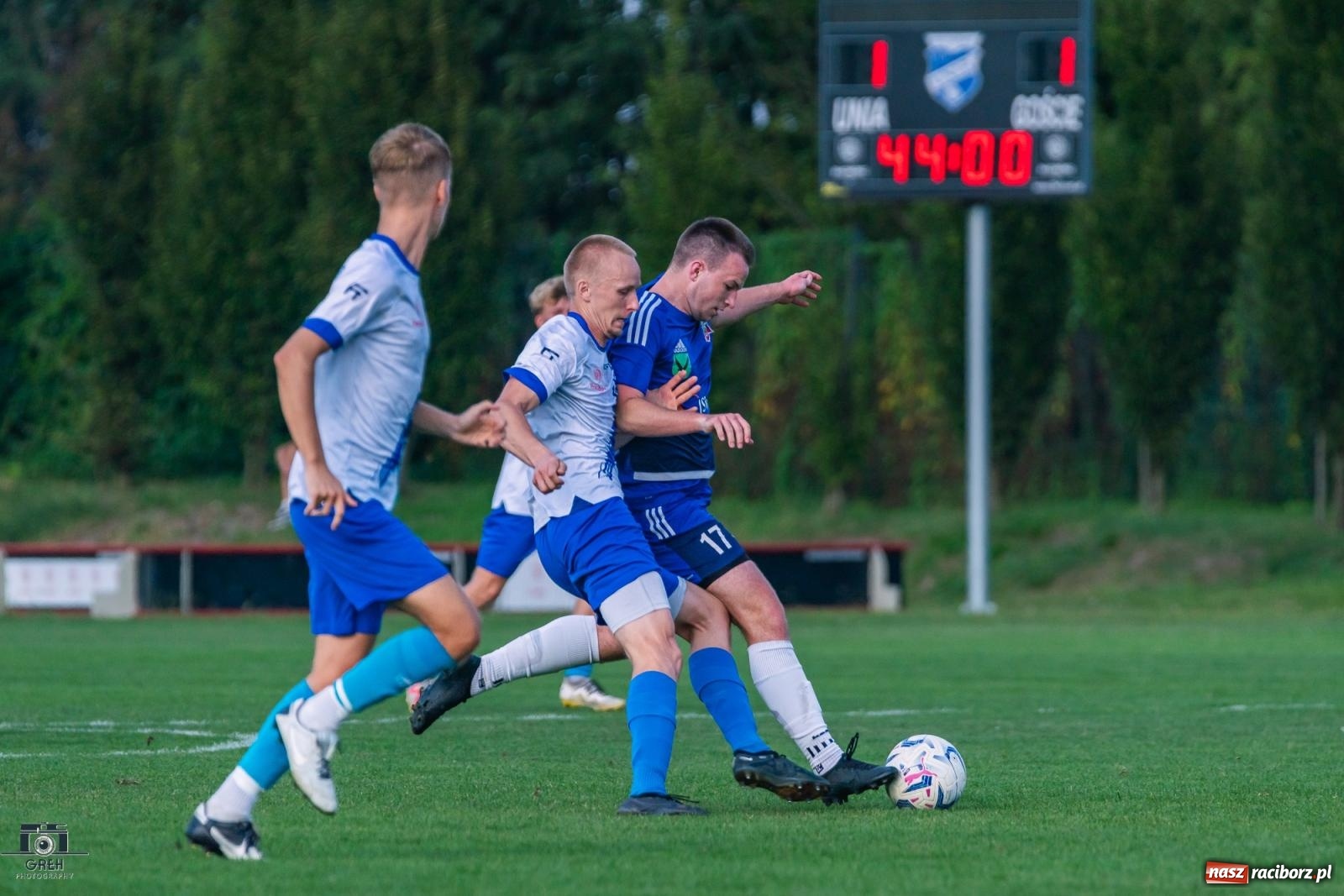 Zdjęcie w galerii na portalu naszraciborz.pl: Choć Granicy nie przekroczyli, to punkt zdobyli [FOTO i WIDEO] wiadomości z regionu