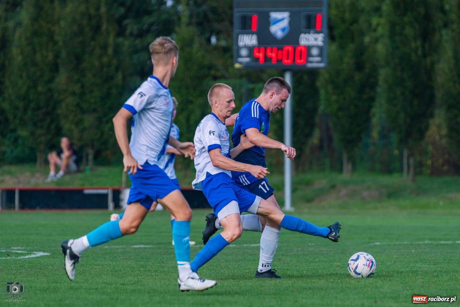 Zdjęcie w galerii na portalu naszraciborz.pl: Choć Granicy nie przekroczyli, to punkt zdobyli [FOTO i WIDEO] wiadomości z regionu