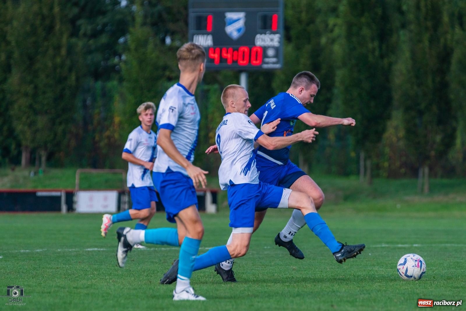Zdjęcie w galerii na portalu naszraciborz.pl: Choć Granicy nie przekroczyli, to punkt zdobyli [FOTO i WIDEO] wiadomości z regionu