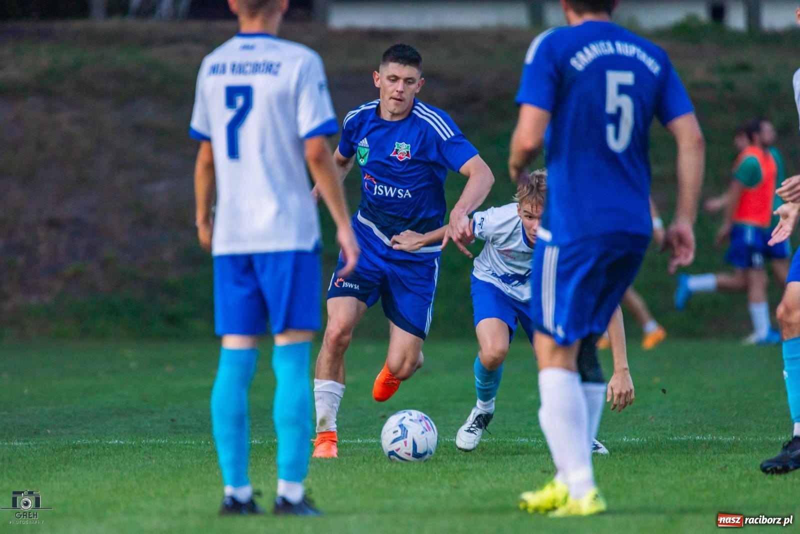 Zdjęcie w galerii na portalu naszraciborz.pl: Choć Granicy nie przekroczyli, to punkt zdobyli [FOTO i WIDEO] wiadomości z regionu