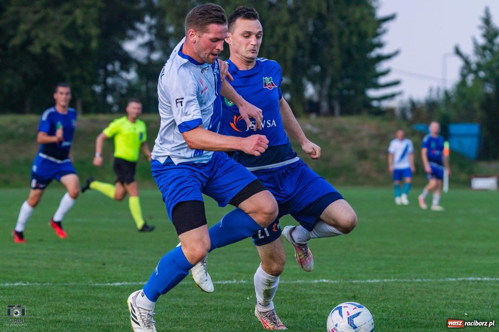 Zdjęcie w galerii na portalu naszraciborz.pl: Choć Granicy nie przekroczyli, to punkt zdobyli [FOTO i WIDEO] wiadomości z regionu