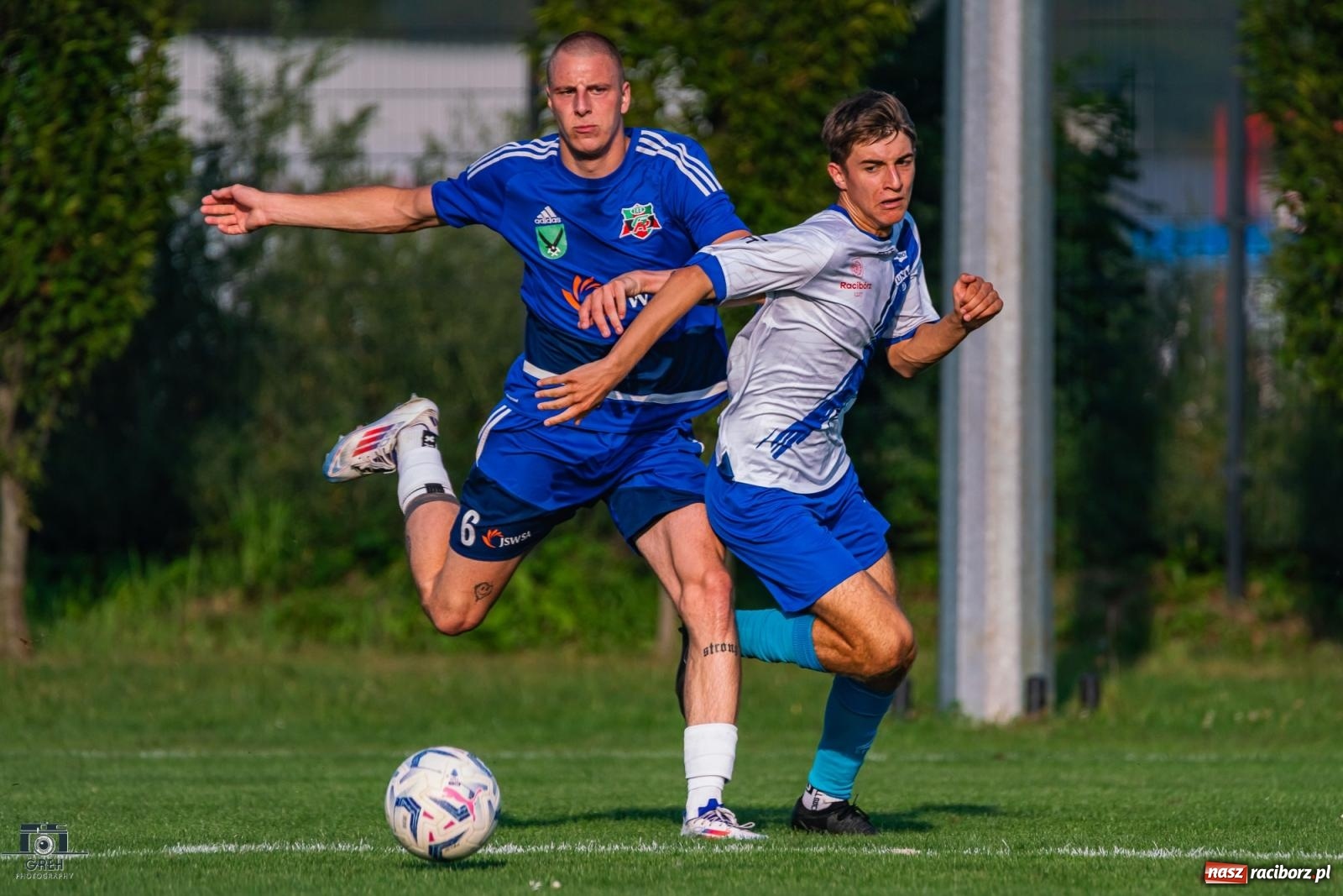 Zdjęcie w galerii na portalu naszraciborz.pl: Choć Granicy nie przekroczyli, to punkt zdobyli [FOTO i WIDEO] wiadomości z regionu
