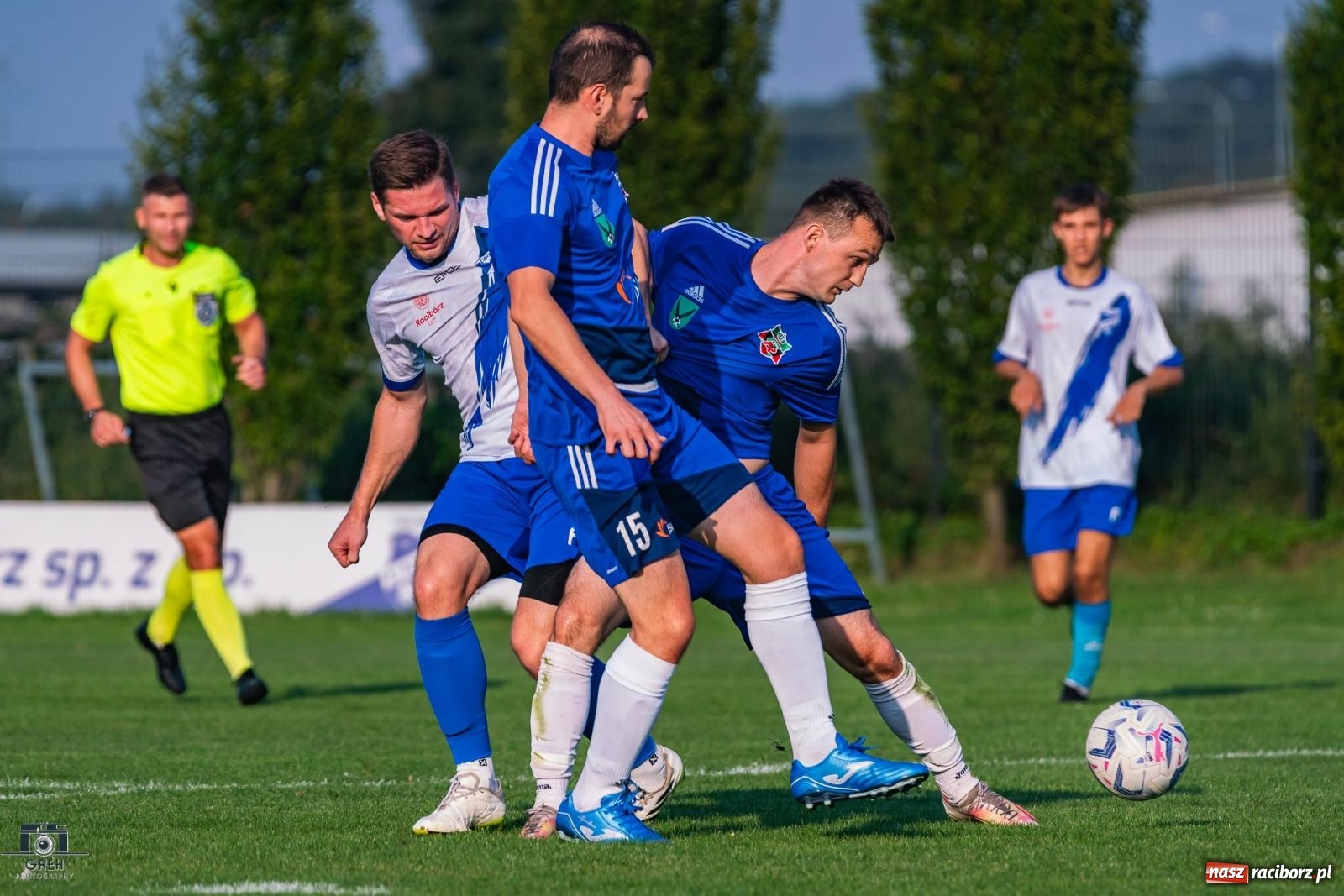 Zdjęcie w galerii na portalu naszraciborz.pl: Choć Granicy nie przekroczyli, to punkt zdobyli [FOTO i WIDEO] wiadomości z regionu