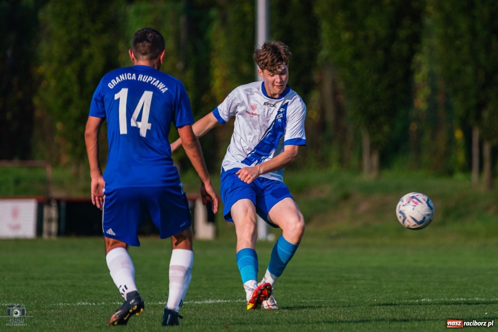 Zdjęcie w galerii na portalu naszraciborz.pl: Choć Granicy nie przekroczyli, to punkt zdobyli [FOTO i WIDEO] wiadomości z regionu
