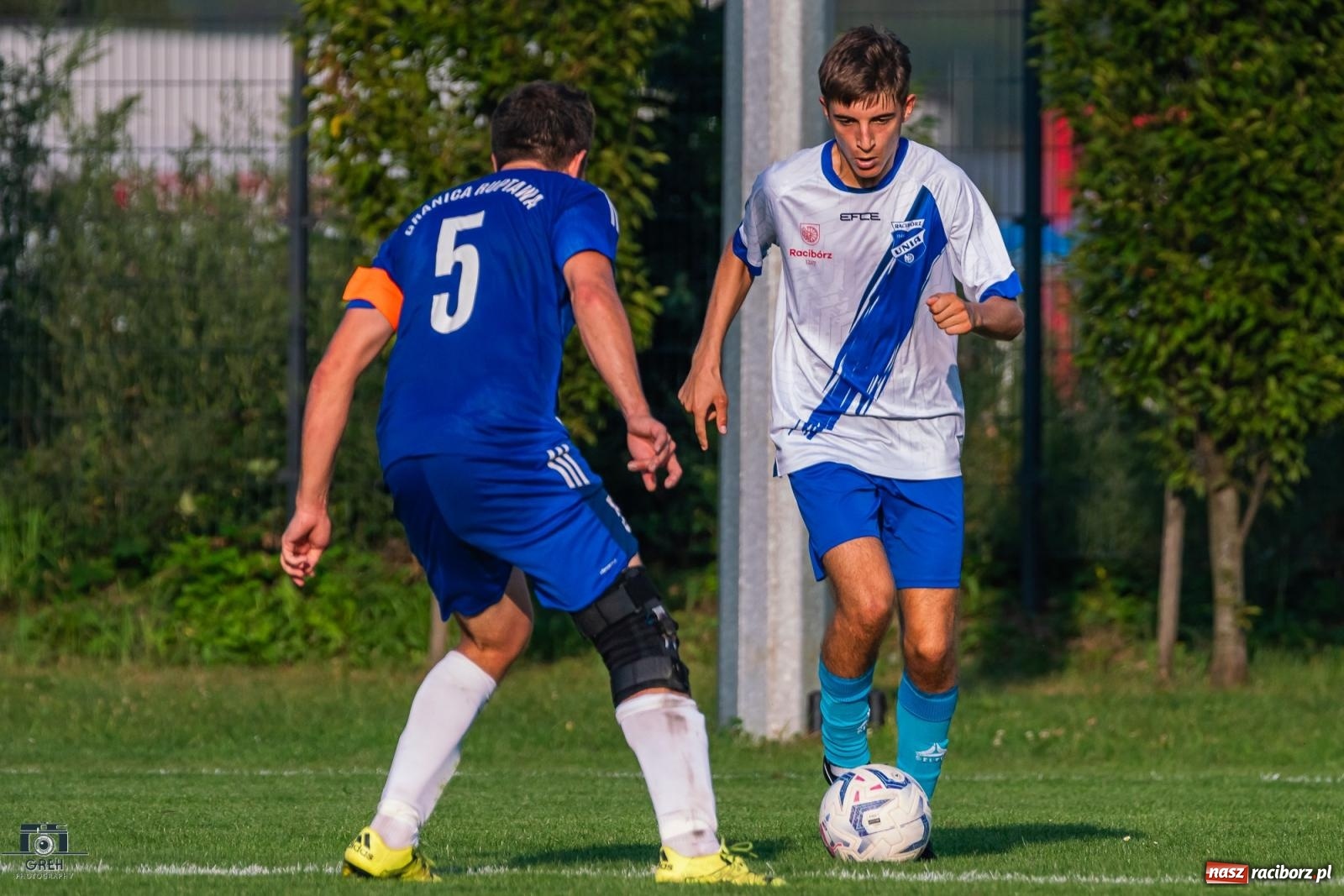 Zdjęcie w galerii na portalu naszraciborz.pl: Choć Granicy nie przekroczyli, to punkt zdobyli [FOTO i WIDEO] wiadomości z regionu