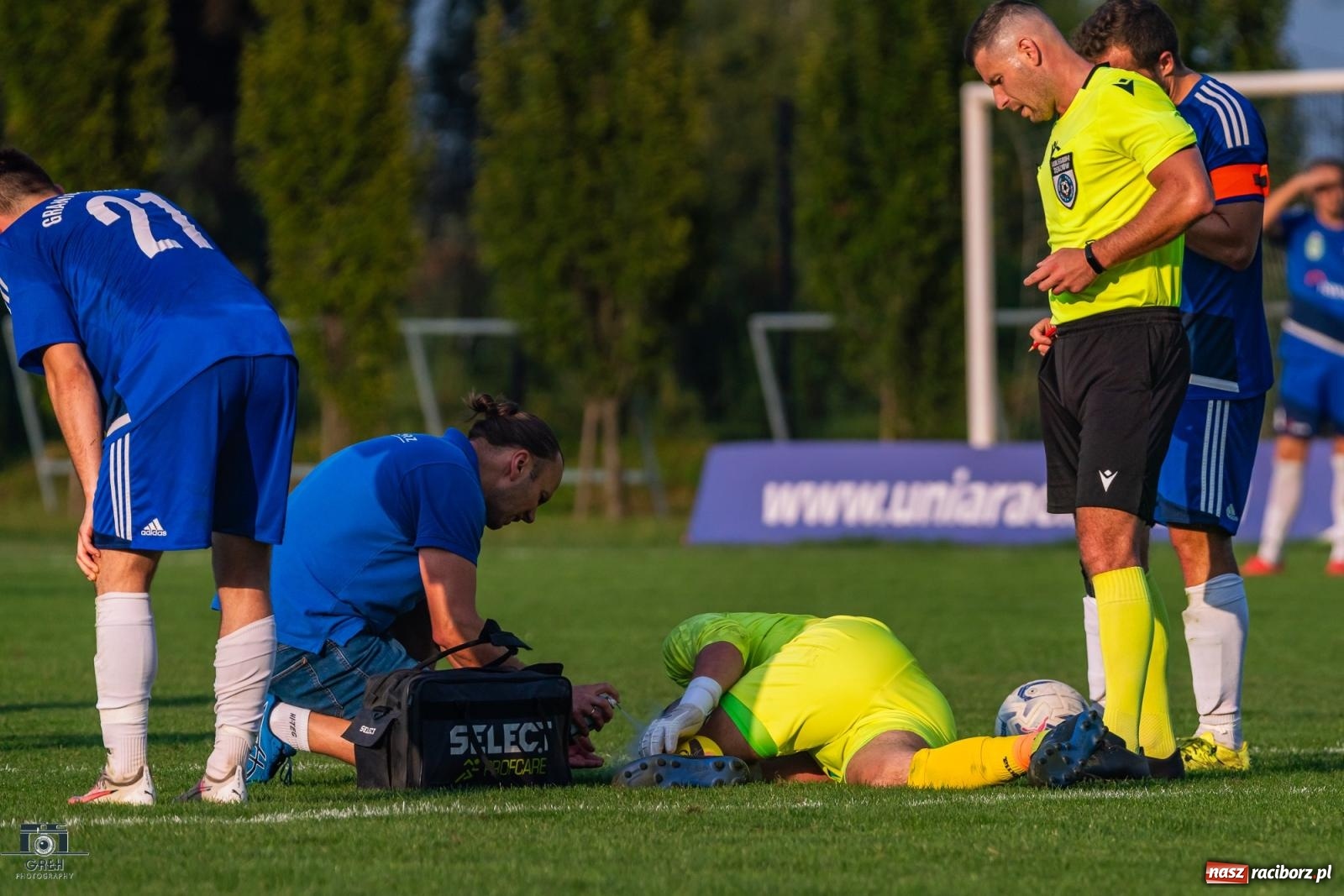 Zdjęcie w galerii na portalu naszraciborz.pl: Choć Granicy nie przekroczyli, to punkt zdobyli [FOTO i WIDEO] wiadomości z regionu