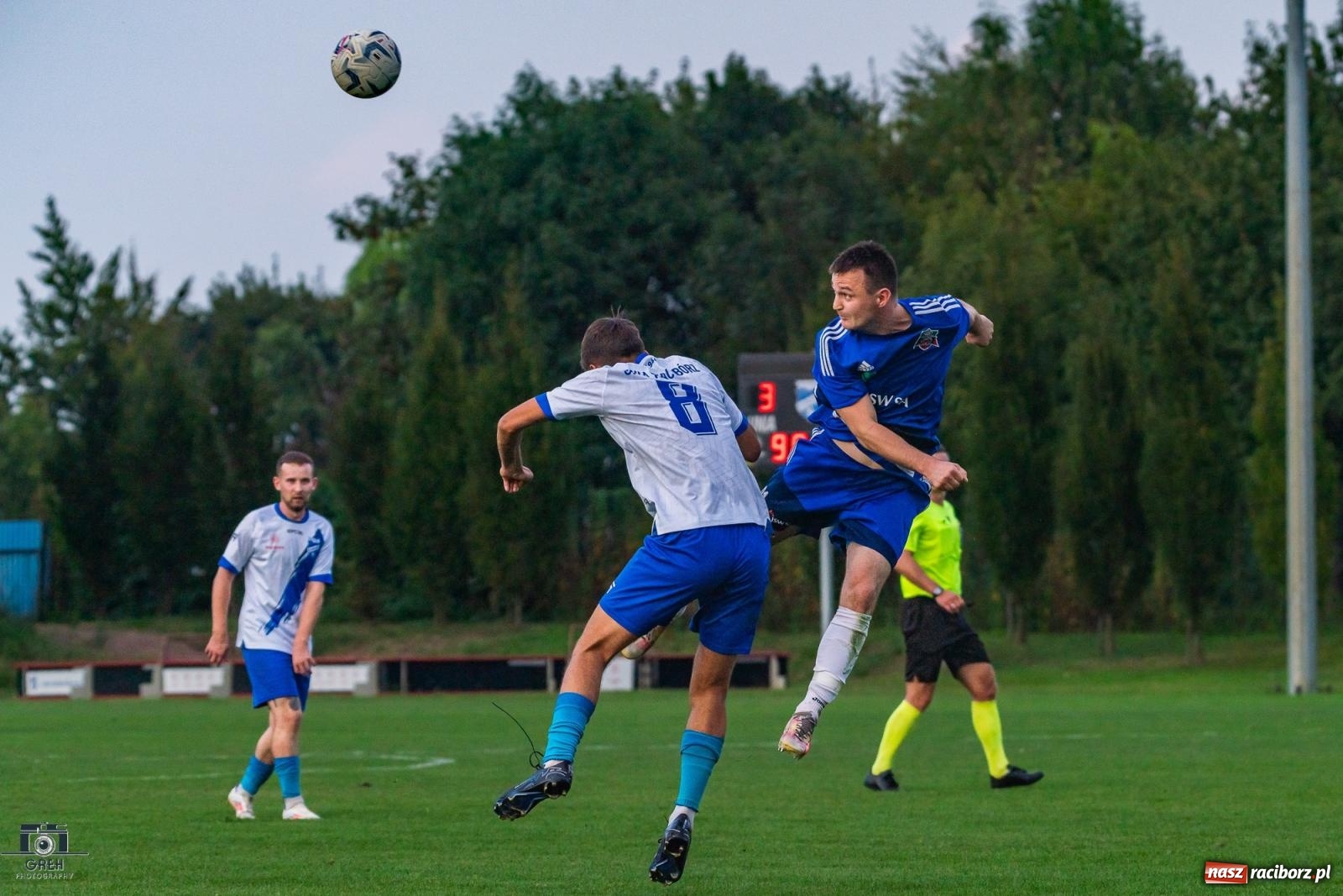 Zdjęcie w galerii na portalu naszraciborz.pl: Choć Granicy nie przekroczyli, to punkt zdobyli [FOTO i WIDEO] wiadomości z regionu