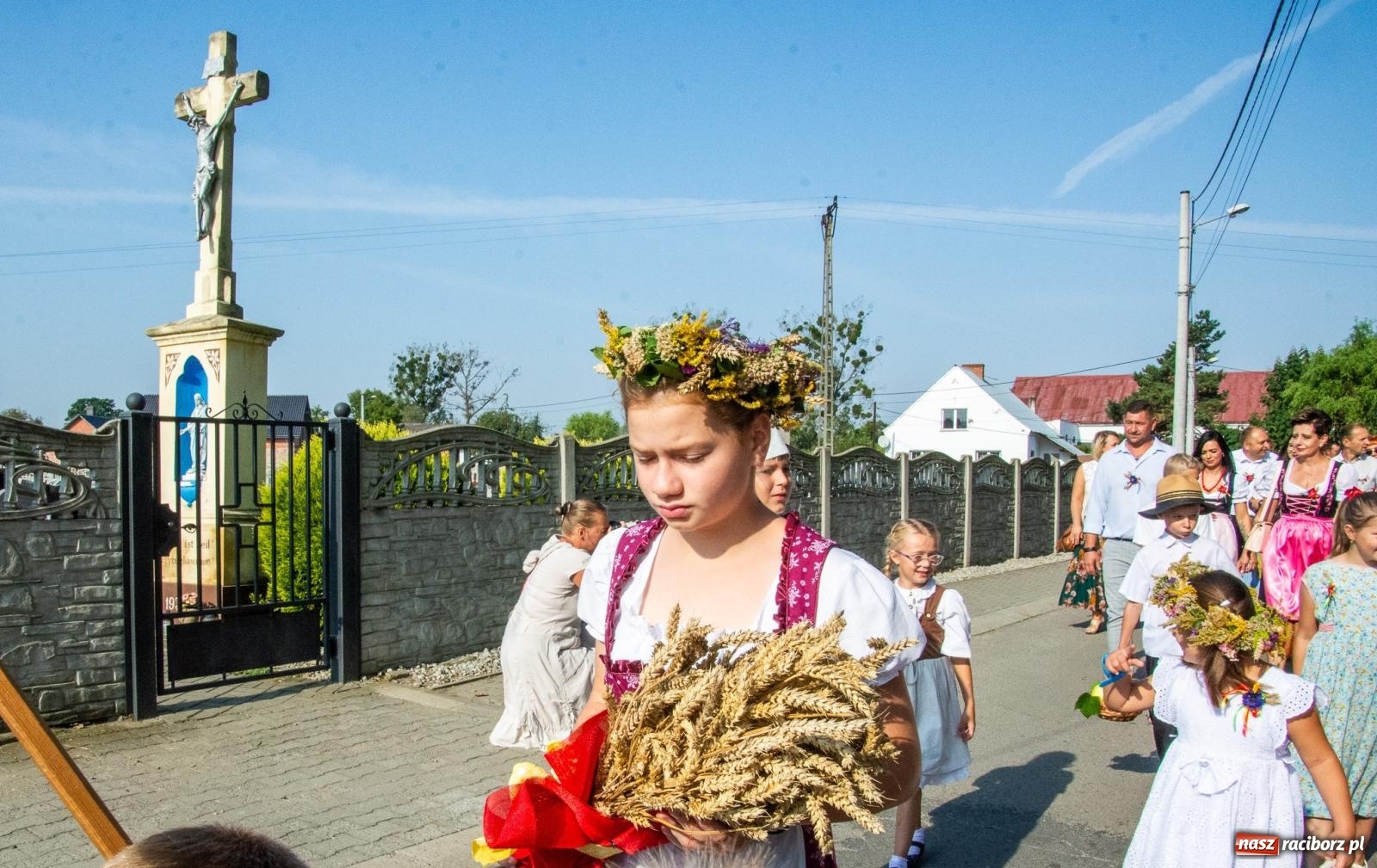 Zdjęcie w galerii na portalu naszraciborz.pl: Łęg gospodarzem dożynek gminy Nędza [FOTO i WIDEO] wiadomości z regionu