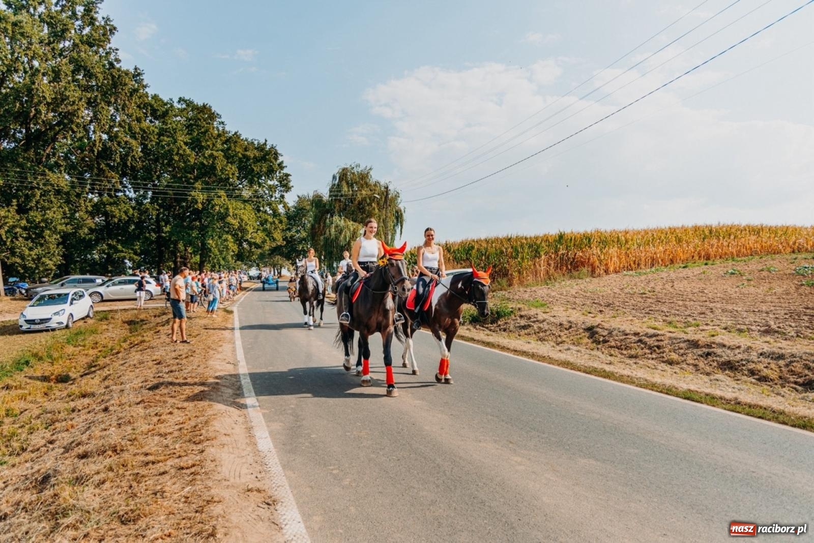 Zdjęcie w galerii na portalu naszraciborz.pl: Podróż w przeszłość mechanizacji rolnictwa. Dożynki sołecko-parafialne w Gamowie wiadomości z regionu