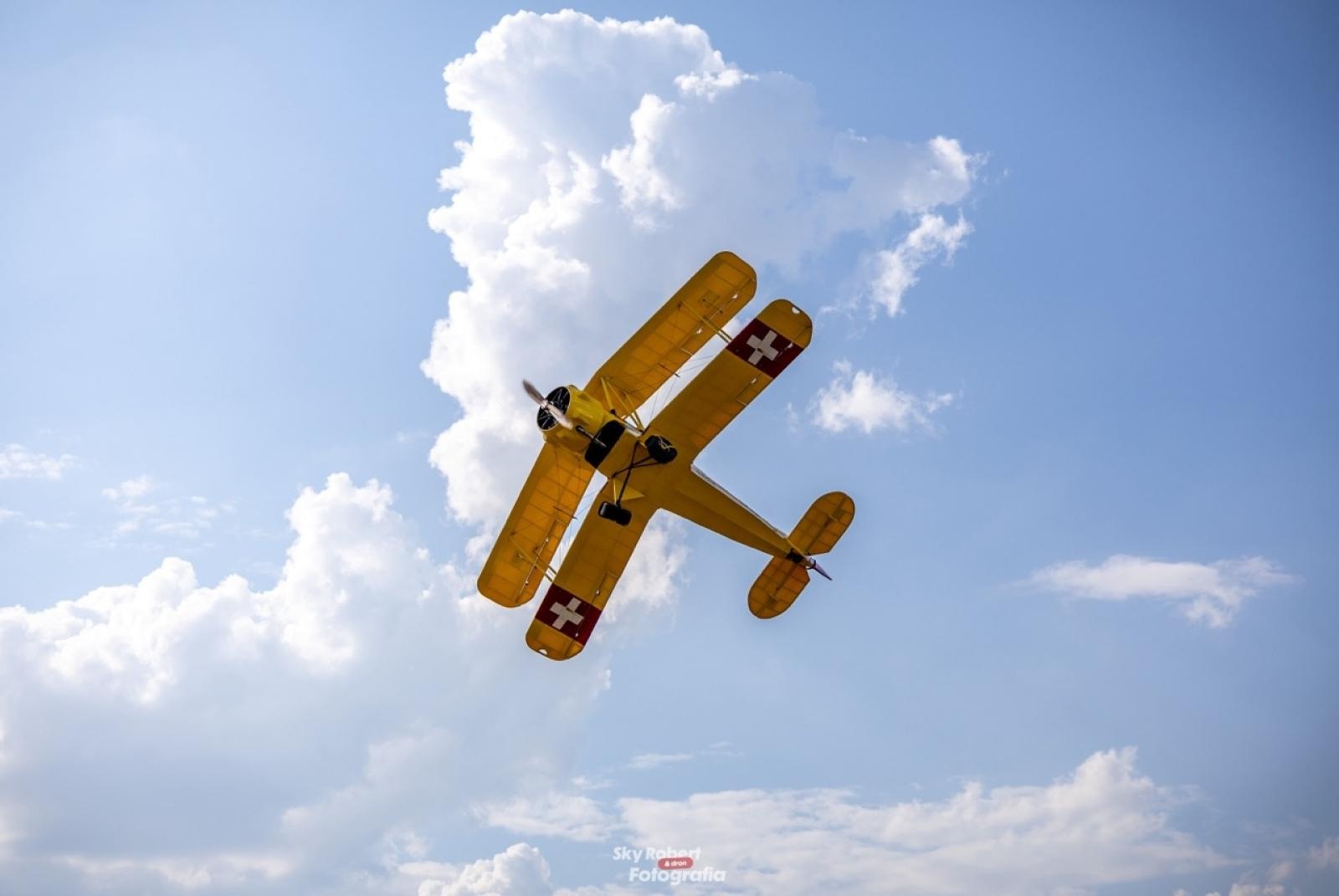 Zdjęcie w galerii na portalu naszraciborz.pl: Raciborskie air show hitem weekendu. Tłumy nad Ulgą wiadomości z regionu