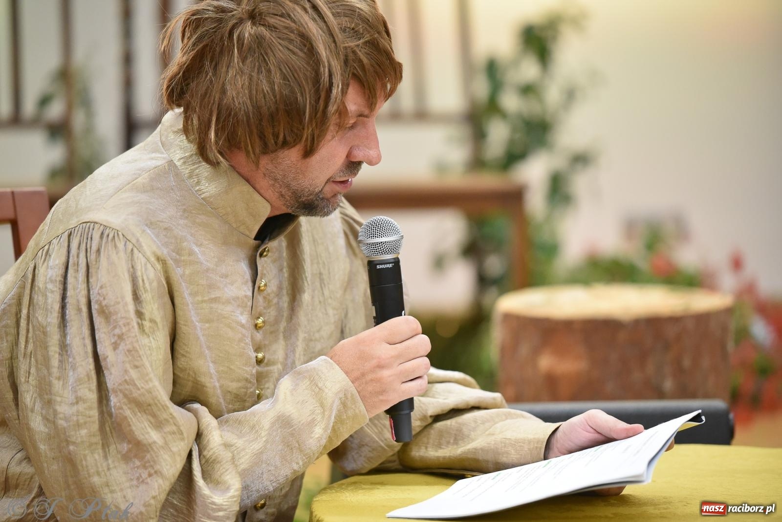 Zdjęcie w galerii na portalu naszraciborz.pl: Kordian bohaterem. Narodowe czytanie na Zamku Piastowskim wiadomości z regionu