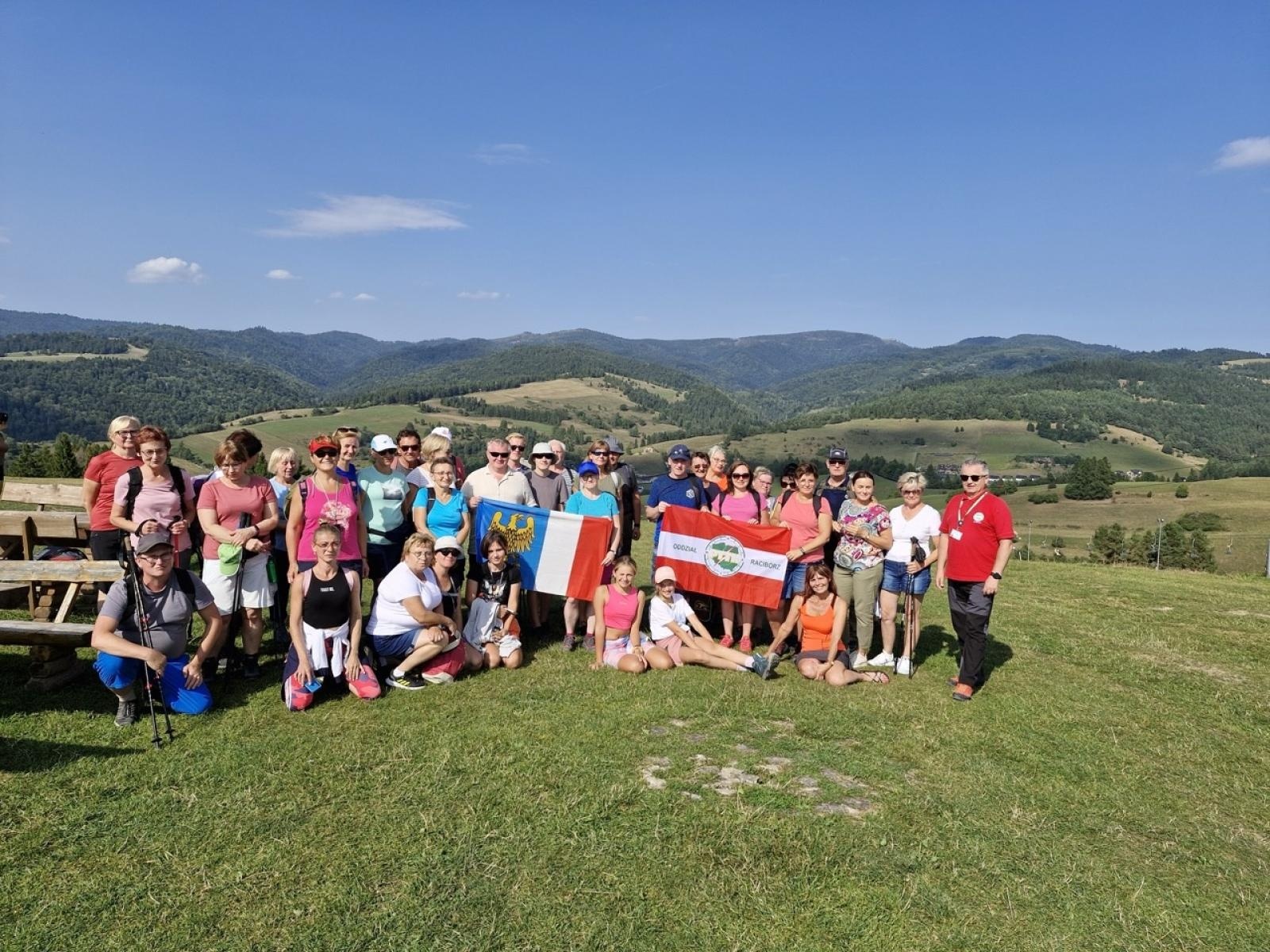 Zdjęcie w galerii na portalu naszraciborz.pl: Raciborscy wędrowcy w Pieninach wiadomości z regionu
