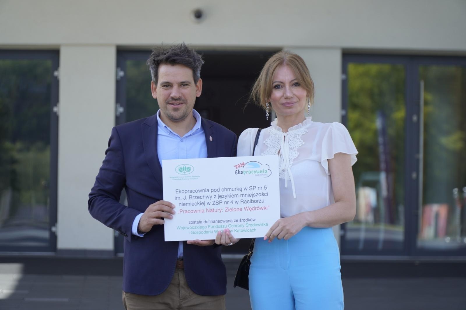 Zdjęcie w galerii na portalu naszraciborz.pl: Przy szkole w Studziennej powstanie Ekopracownia pod chmurką wiadomości z regionu