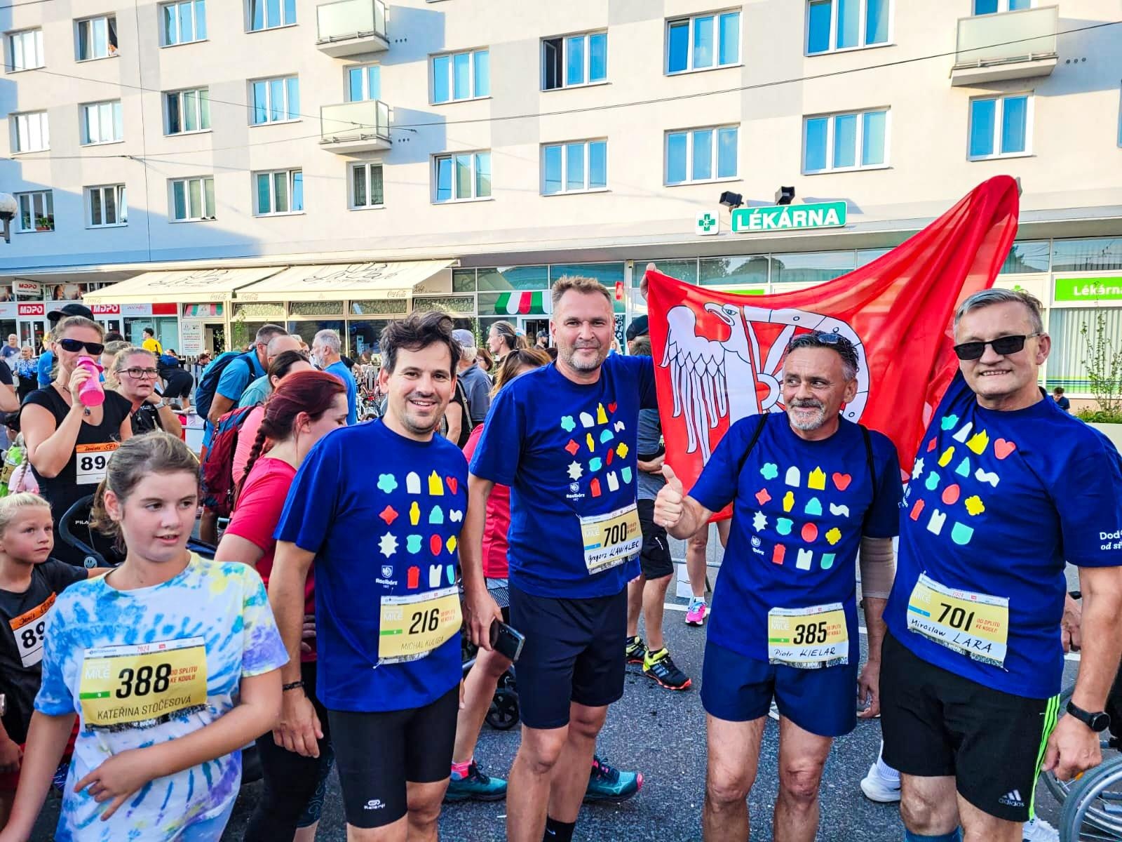 Zdjęcie w galerii na portalu naszraciborz.pl: Raciborzanie biegali w Opawie z okazji 800-lecia tego miasta wiadomości z regionu