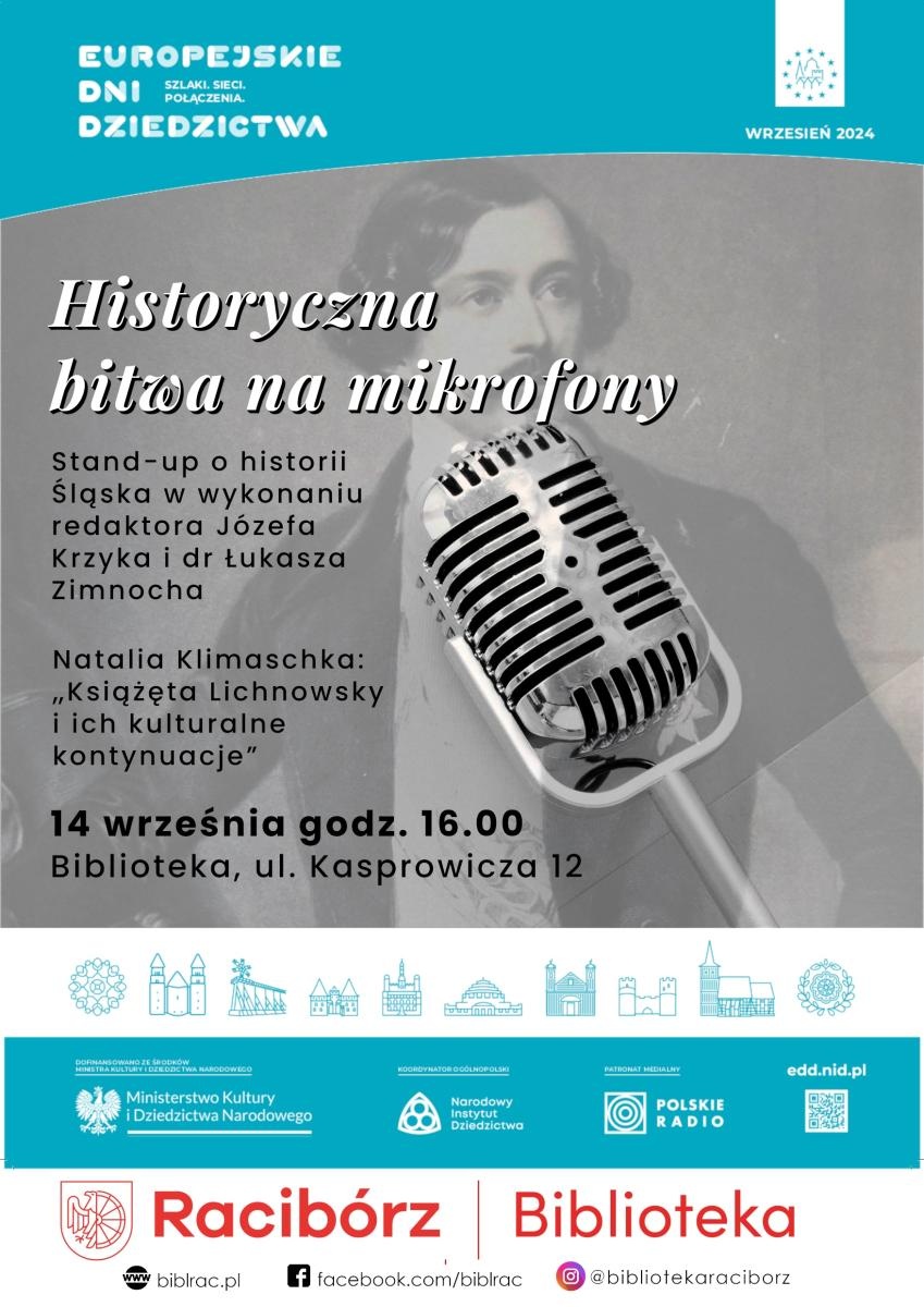 Zdjęcie w galerii na portalu naszraciborz.pl: Pierwszy stand-up na temat historii Śląska już w ten weekend w Raciborzu wiadomości z regionu