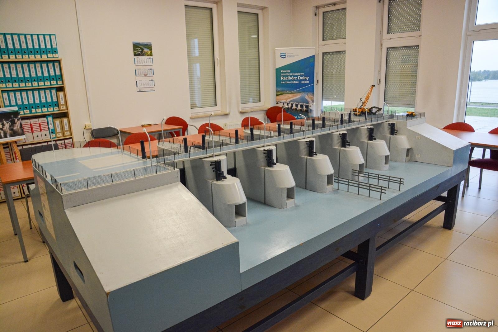 Zdjęcie w galerii na portalu naszraciborz.pl: Szef Biura Bezpieczeństwa Narodowego Kancelarii Prezydenta RP wizytował zbiornik Racibórz wiadomości z regionu