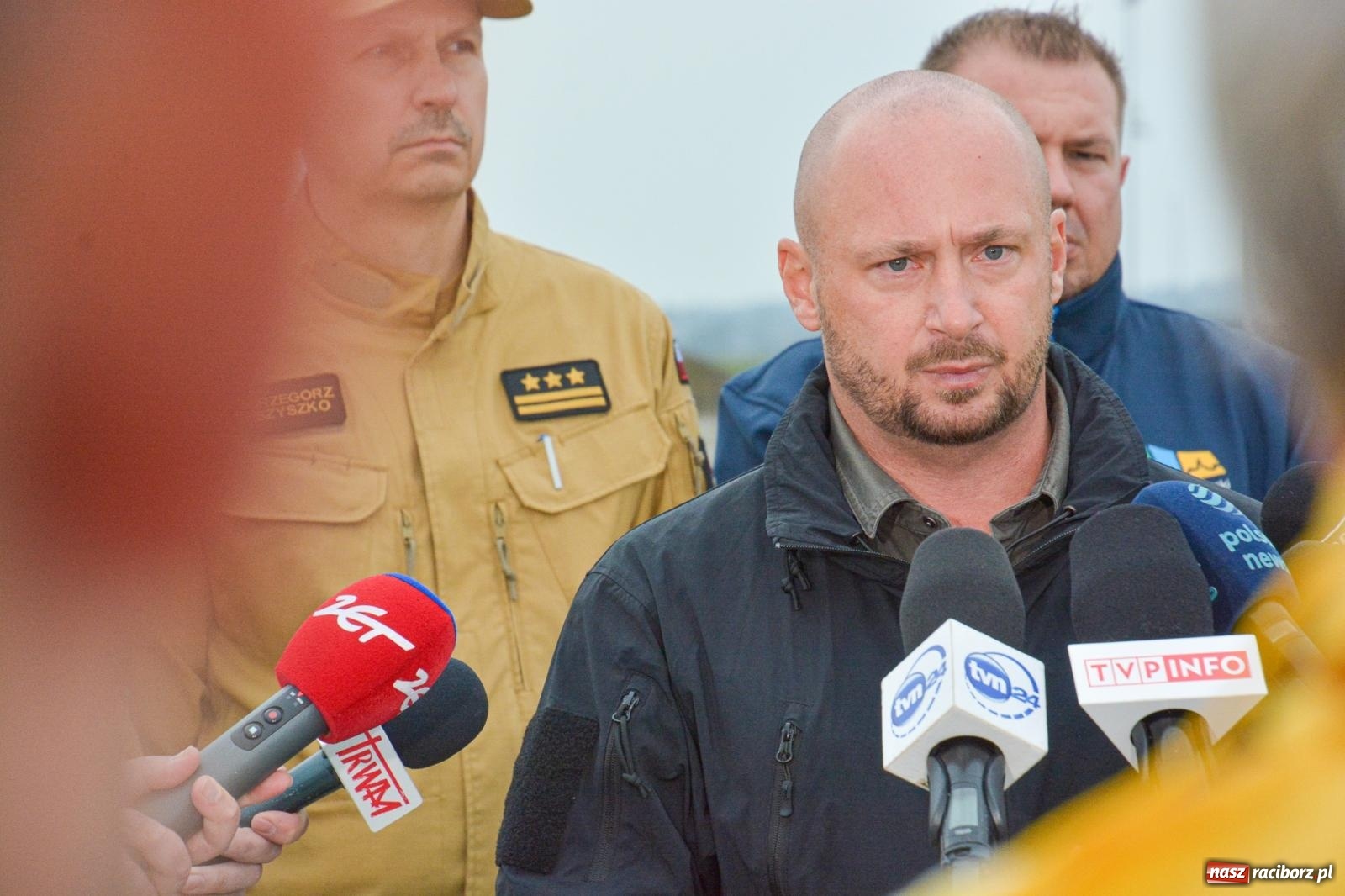 Zdjęcie w galerii na portalu naszraciborz.pl: Szef Biura Bezpieczeństwa Narodowego Kancelarii Prezydenta RP wizytował zbiornik Racibórz wiadomości z regionu