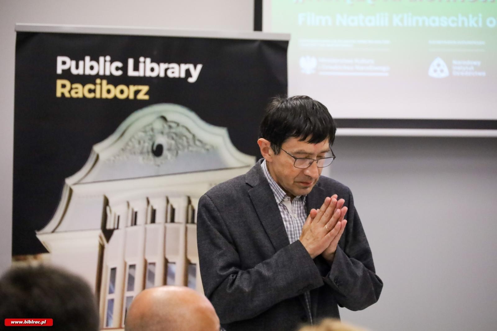 Zdjęcie w galerii na portalu naszraciborz.pl: Europejskie Dni Dziedzictwa. W bibliotece o historii Śląska z humorem wiadomości z regionu