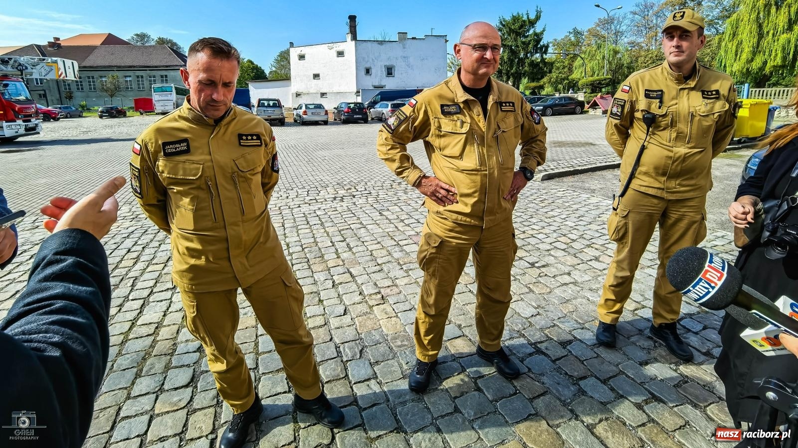 Zdjęcie w galerii na portalu naszraciborz.pl: Starosta i komendant uspokajają. Sytuacja w powiecie jest stabilna, nie ma mowy o ewakuacji [WIDEO] wiadomości z regionu