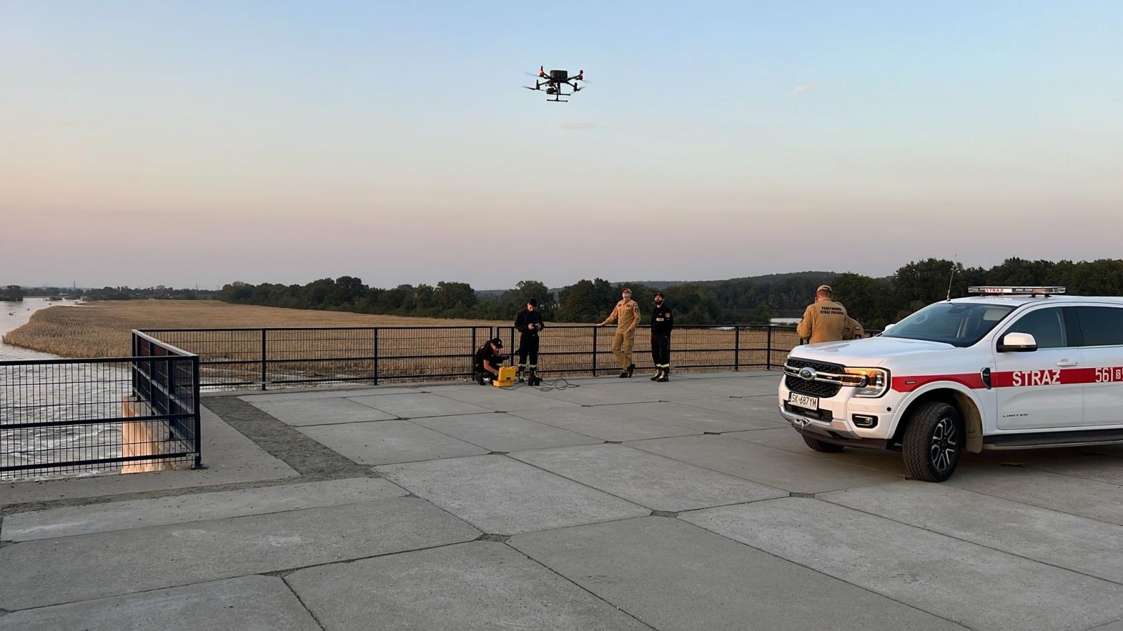 Zdjęcie w galerii na portalu naszraciborz.pl: Sytuacja powodziowa na terenie powiatu raciborskiego [18.09.2024] wiadomości z regionu