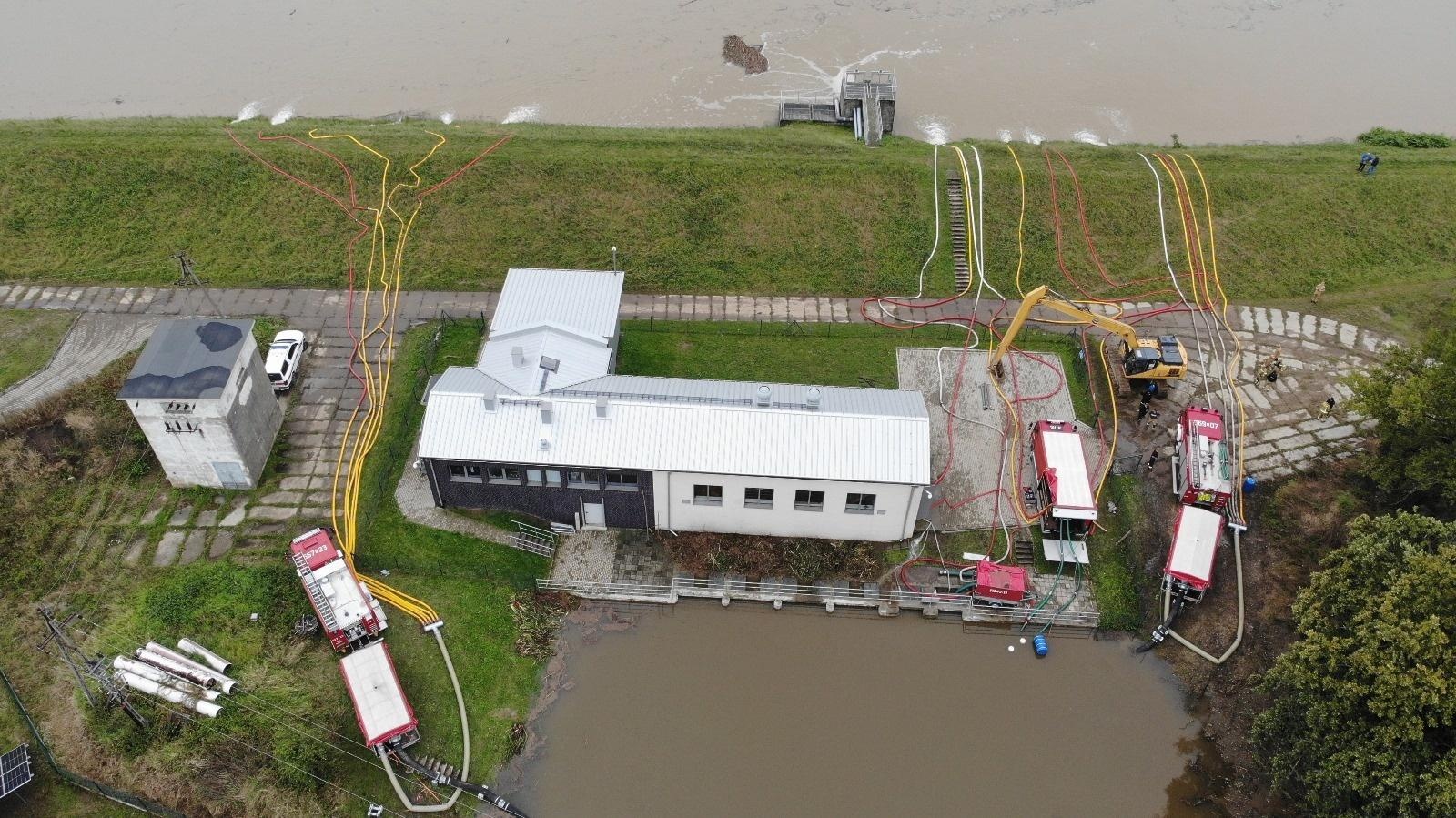 Zdjęcie w galerii na portalu naszraciborz.pl: Sytuacja powodziowa na terenie powiatu raciborskiego [18.09.2024] wiadomości z regionu