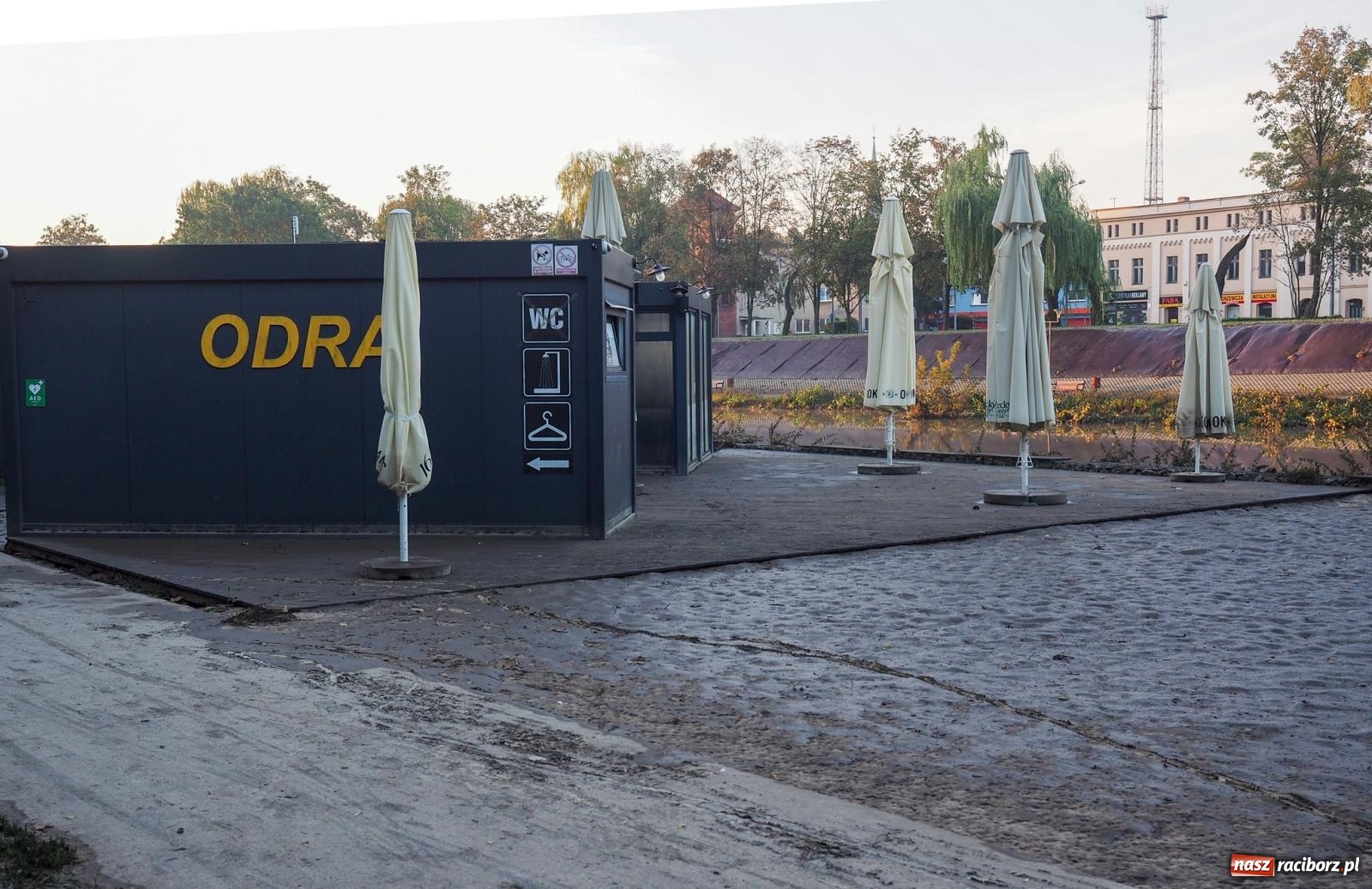 Zdjęcie w galerii na portalu naszraciborz.pl: Raciborskie bulwary po wielkiej wodzie [FOTO] wiadomości z regionu