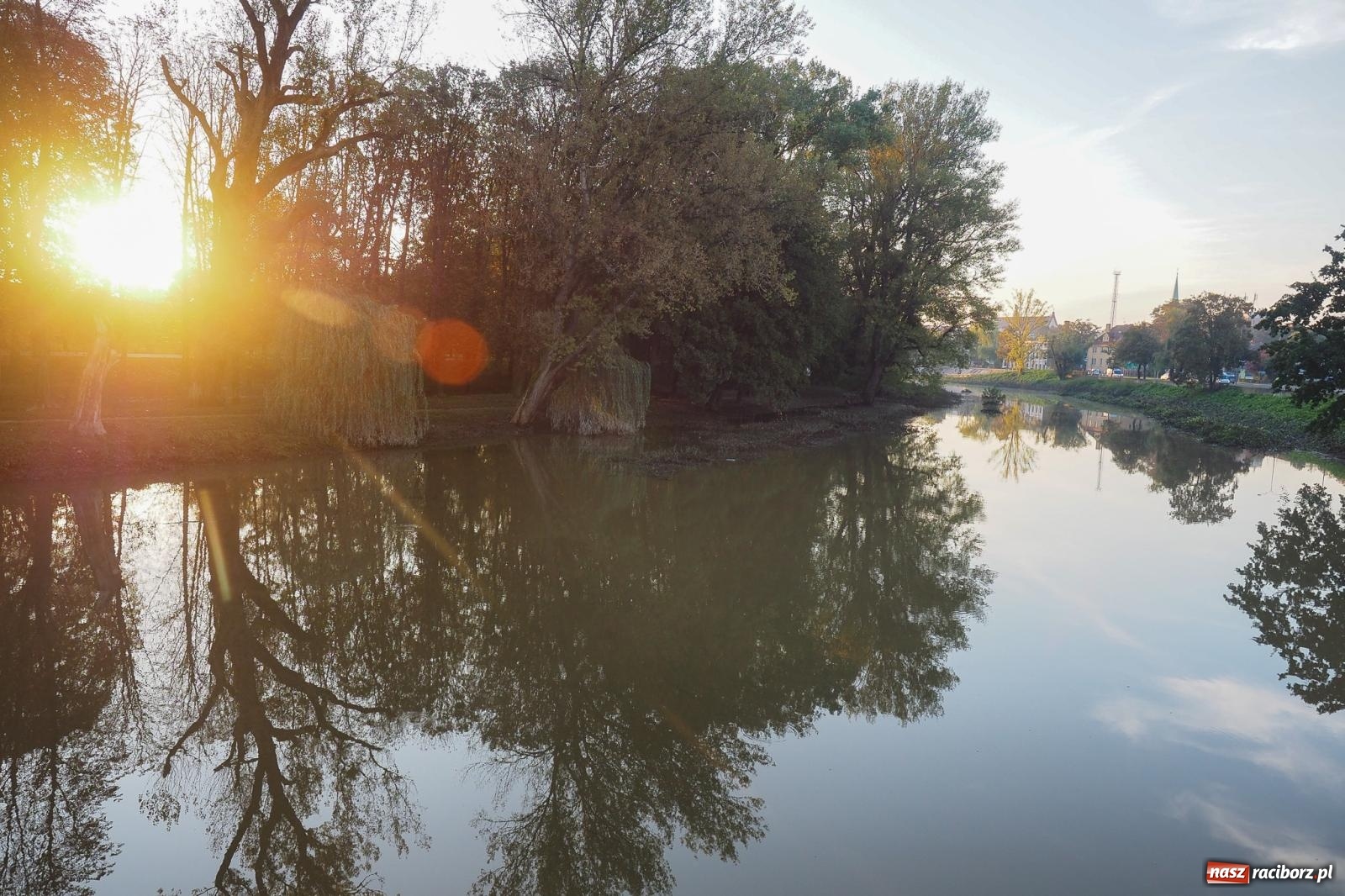 Zdjęcie w galerii na portalu naszraciborz.pl: Raciborskie bulwary po wielkiej wodzie [FOTO] wiadomości z regionu