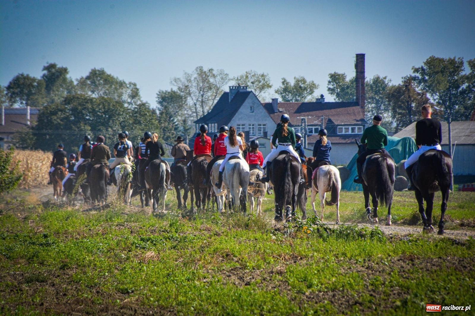 Zdjęcie w galerii na portalu naszraciborz.pl: Słoneczny Hubertus w Żerdzinach. Lisią kitę zerwał Jakub Niedbała wiadomości z regionu