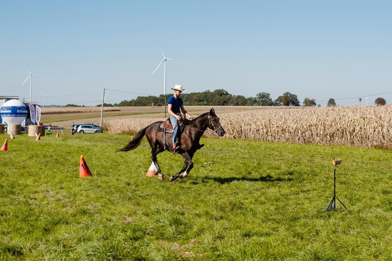 Zdjęcie w galerii na portalu naszraciborz.pl: Zręczność w siodle, hobby horse i skoki. Weekend w siodle w Żerdzinach wiadomości z regionu