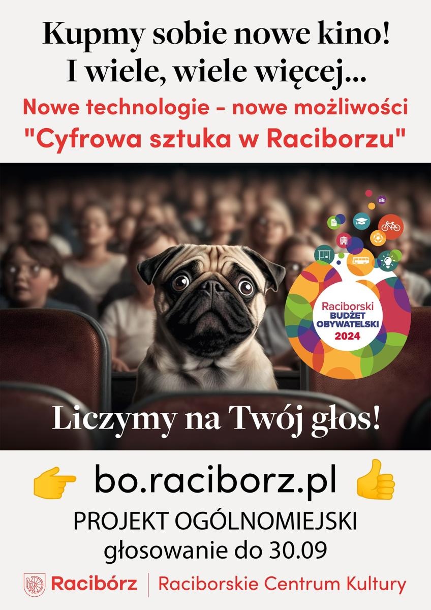 Zdjęcie w galerii na portalu naszraciborz.pl: Cyfrowa sztuka w Raciborzu. RCK zachęca do głosowania na swój projekt w Budżecie Obywatelskim wiadomości z regionu