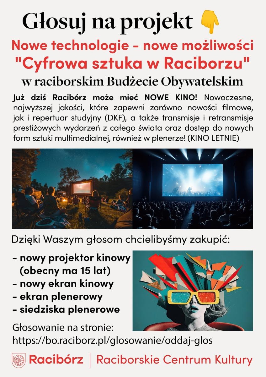Zdjęcie w galerii na portalu naszraciborz.pl: Cyfrowa sztuka w Raciborzu. RCK zachęca do głosowania na swój projekt w Budżecie Obywatelskim wiadomości z regionu