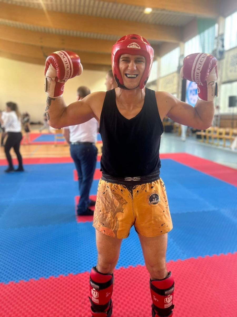 Zdjęcie w galerii na portalu naszraciborz.pl: Zawodnicy Klubu Sportowego Łamator Racibórz na Mistrzostwach Polski Północnej w Kickboxingu wiadomości z regionu