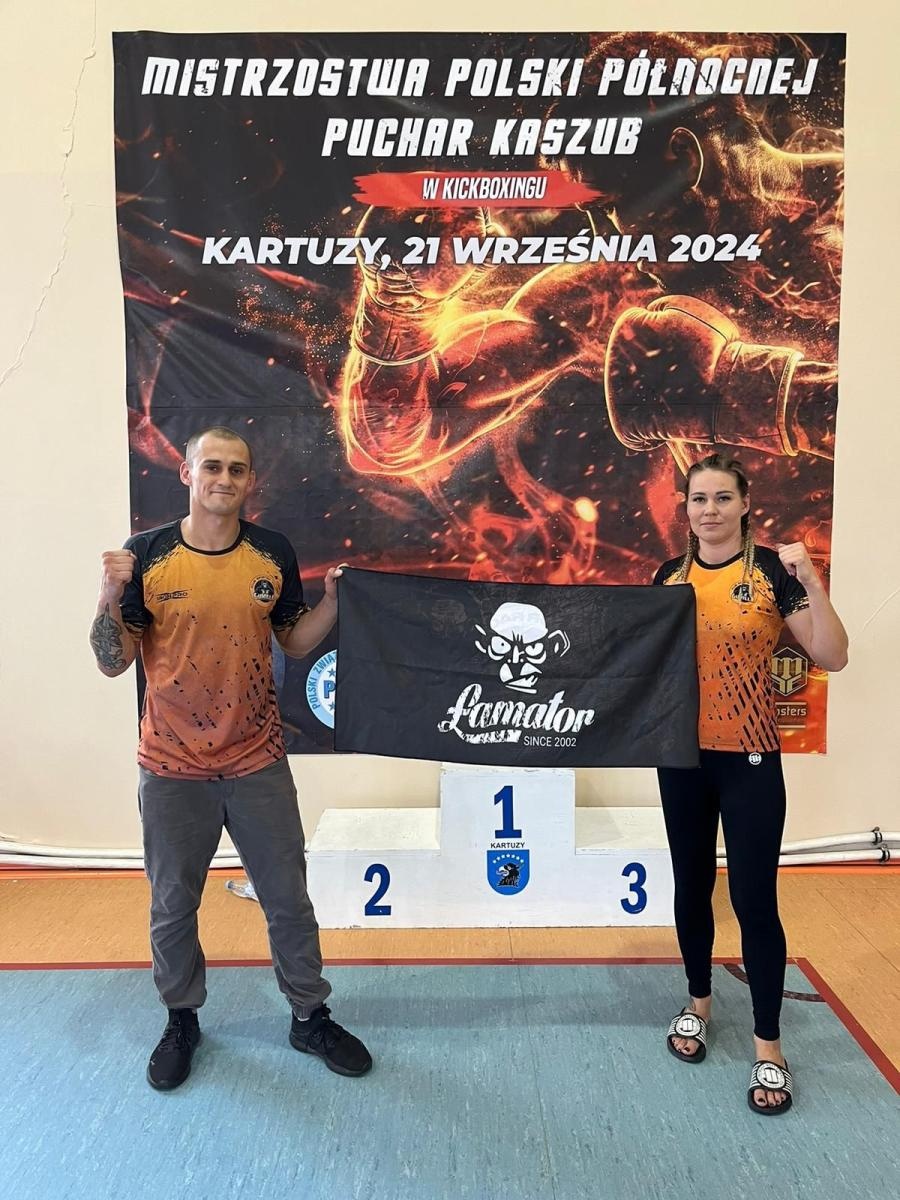 Zdjęcie w galerii na portalu naszraciborz.pl: Zawodnicy Klubu Sportowego Łamator Racibórz na Mistrzostwach Polski Północnej w Kickboxingu wiadomości z regionu