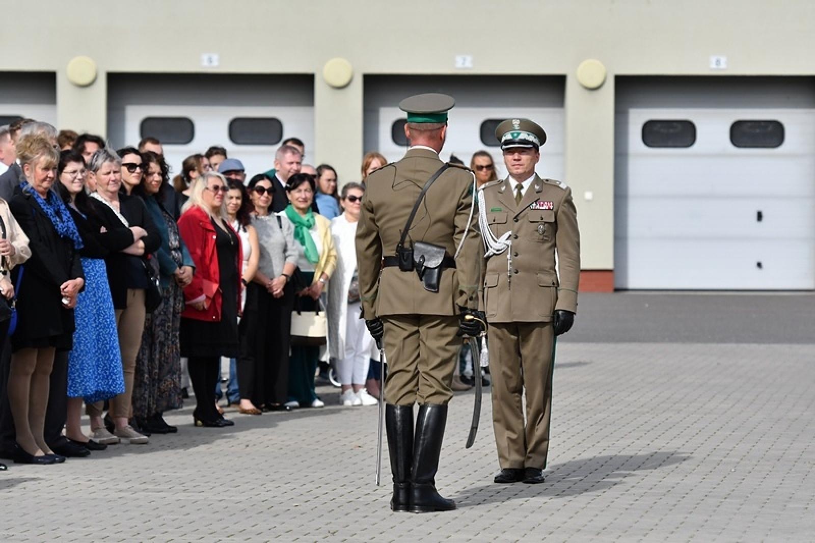 Zdjęcie w galerii na portalu naszraciborz.pl: W Raciborzu odbyło się uroczyste ślubowanie nowych strażników granicznych wiadomości z regionu