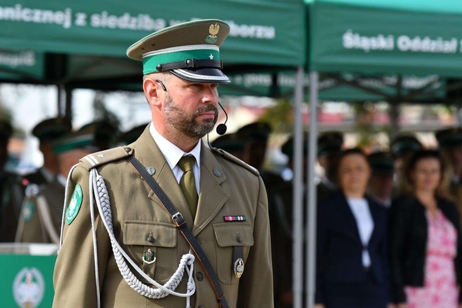 Zdjęcie w galerii na portalu naszraciborz.pl: W Raciborzu odbyło się uroczyste ślubowanie nowych strażników granicznych wiadomości z regionu